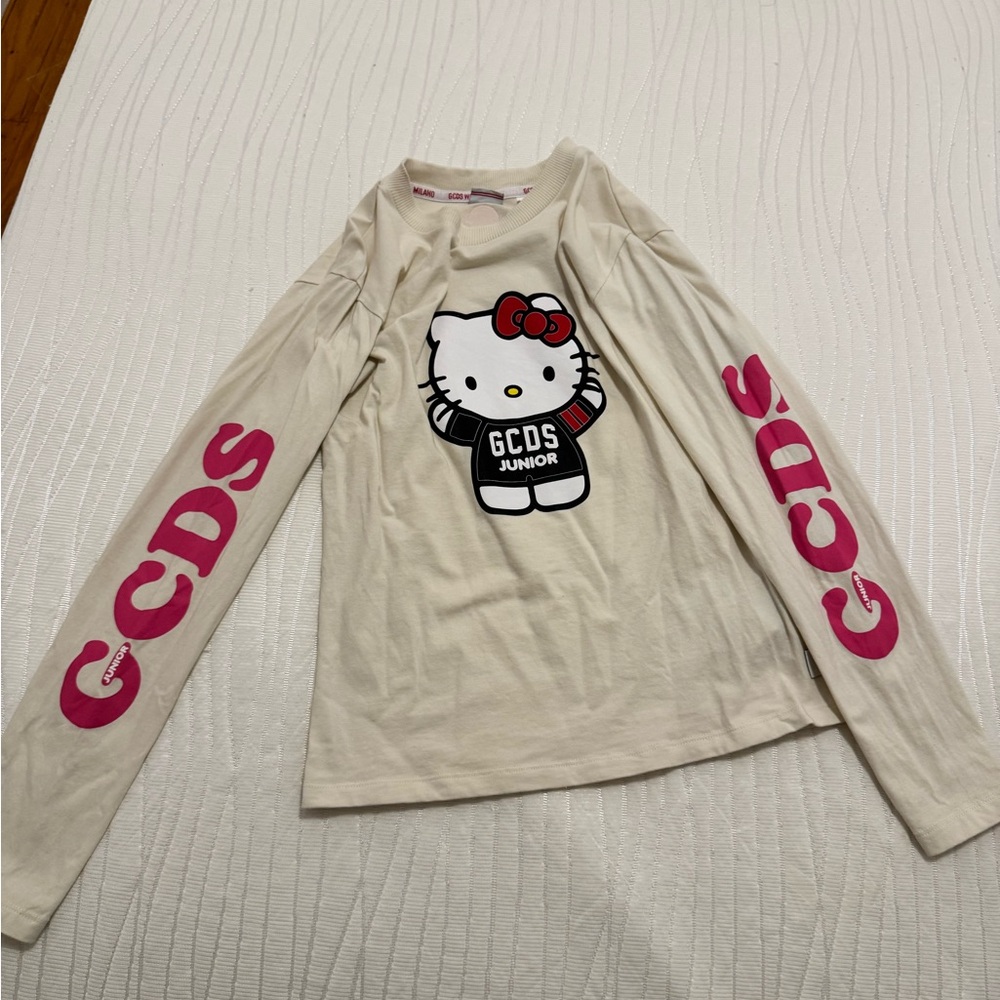 Junior Hello Kitty Cream Shirt